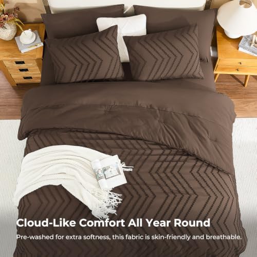 Litanika Brown Oversized King Comforter - Image 4