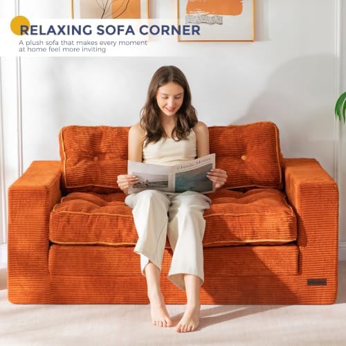 MAXYOYO Folding Sofa Bed, Convertible Sleeper Loveseat - Image 3