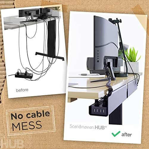 Scanfield Under Desk Cable Management Tray - Image 2