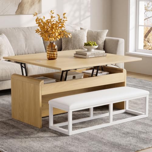 Dual Lift Top Coffee Table by Homiflex