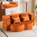 78” Convertible Sofa Bed, Full Size Sleeper Couch by Orynveela