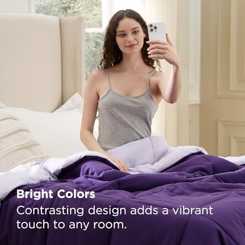Bedsure Comforter King Size Duvet Insert Bedding Quilte - Image 6