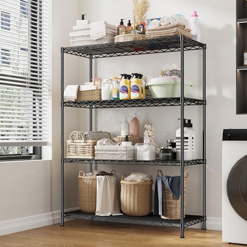 DurayLoly Heavy Duty 4-Tier 620LBS Storage Rack, Adjustable Shelves - Image 6