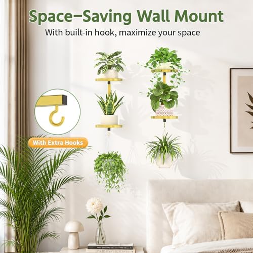 LASZOLA Plant Hanger Holder Window Shelf Wall Mounted Indoor - Image 5