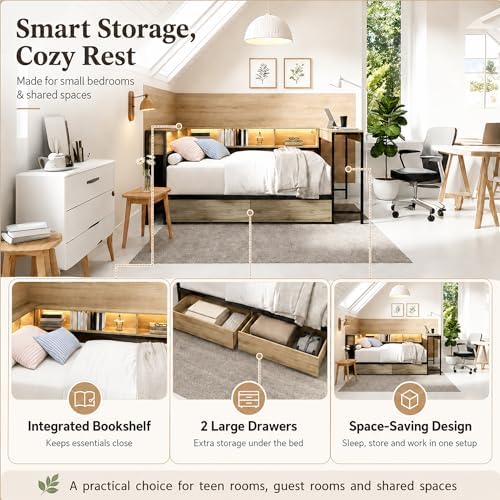Bellemave Twin Corner Bed Frame - Image 3