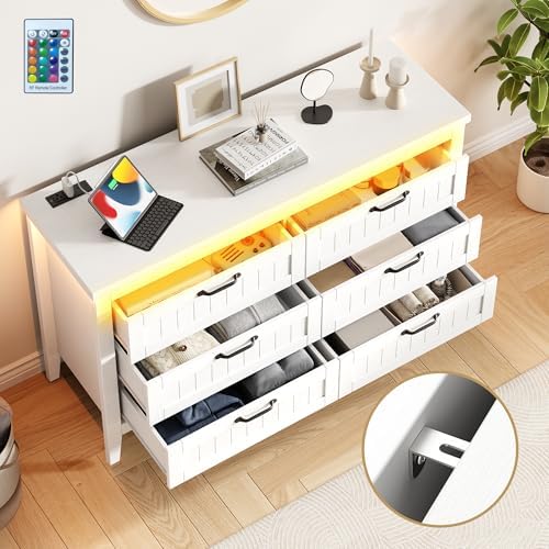 GarveeHome 6 Drawer Dresser - Image 6
