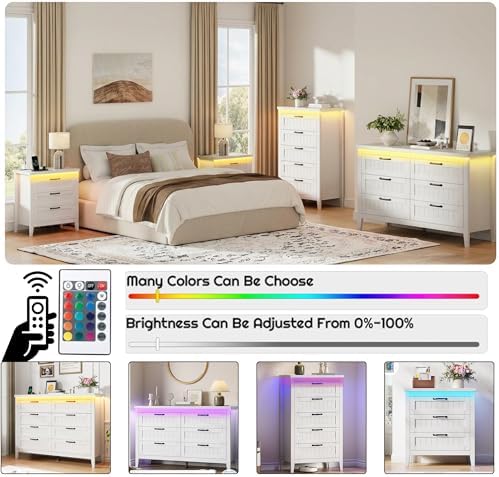 GarveeHome 5 Drawer Dresser - Image 4