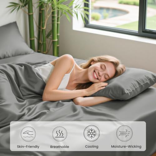 Love's cabin 100% Rayon Derived from Bamboo, Queen Sheets, 4 Pieces - Image 5