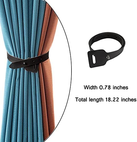 Leather Curtain Holdbacks - Image 2