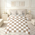 Feelyou Checkered Full Comforter Set by Feelyou