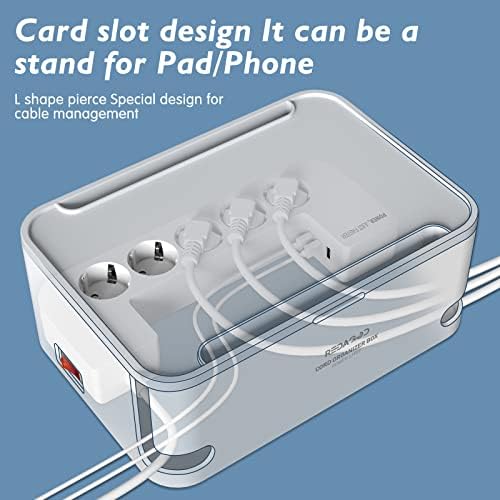 Power Strips with Cable Management Box, Surge Protector - Image 5