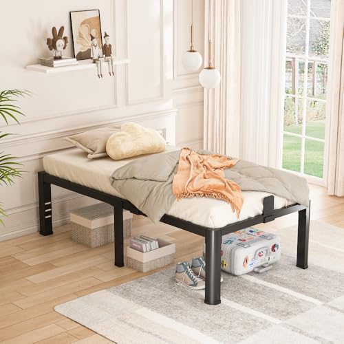 Bilily 18 Inch Twin Bed Frame Metal Platform - Image 2