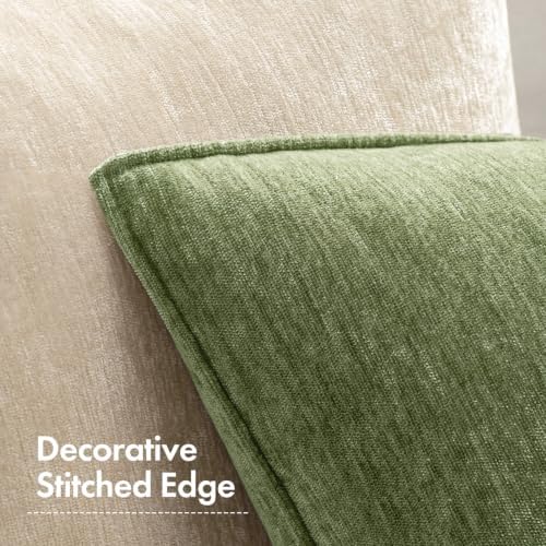 MIULEE Chenille Couch Pillow Covers - Image 2