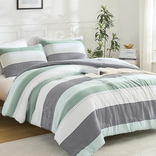 Litanika Oversized King Comforter Set Light Green by Litanika