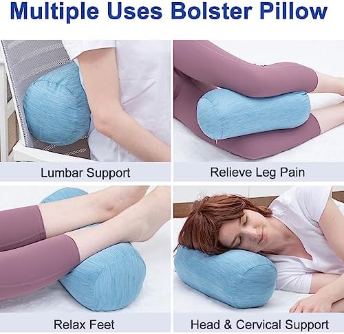 Round Cylinder Bolster Pillow - Image 4