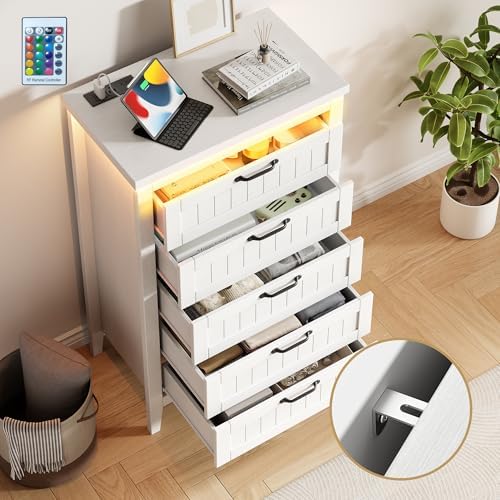 GarveeHome 5 Drawer Dresser - Image 6