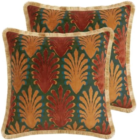 patdrea Designer Velvet Throw Pillow Cover by Welcometopatdrea