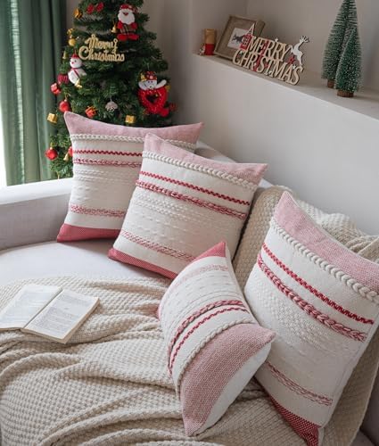 Cethom Christmas Pillow Covers 12x20 Inch Set of 2, Accent Cushion Cover - Image 7