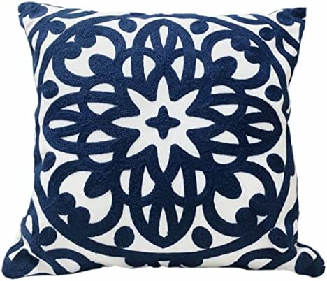 Alysheer Embroidered Decorative Throw Pillow Cover 20"x 20" - Image 3