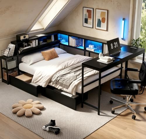 Bellemave Twin Corner Bed Frame by Bellemave
