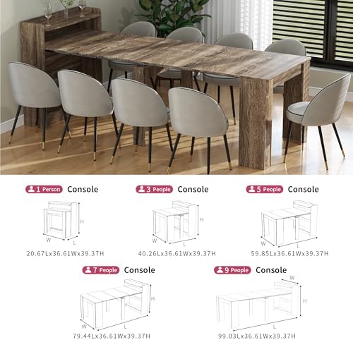 Expandable Folding Console Table - Image 4