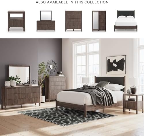 Signature Design by Ashley Queen Upholstered Platform Bed - Image 5