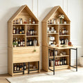 Modern White Arched Bookshelf by Unknown