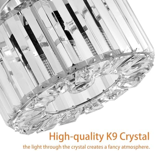 FRIDEKO HOME Crystal Ceiling Light - Image 2