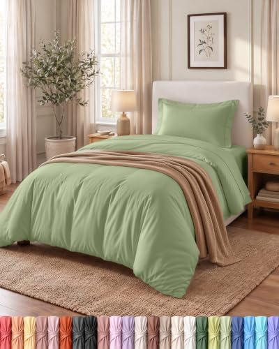 Duvet Cover Twin, 2 Piece Set, Extra Soft by UTOPIABEDDING
