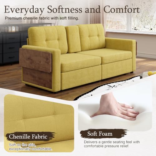 70" Oversize Versatile Sofa, Loveseat Couch - Image 6
