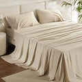 Bedsure PureWoven 100% Rayon Derived from Bamboo, Full Size Sheets by BEDSURE