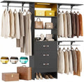 96" Wall Mounted Closet System by iSunirm