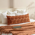 MIULEE Fall Pillow Cover Pumpkin Fall Decor Lumbar 14x36 Dark Rust by MIULEE