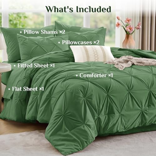 JOLLYVOGUE King Size Comforter Set 7 Pieces - Image 7