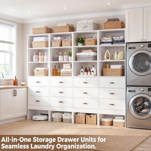 7FT Closet System with Leather Handles Set of 2 - Image 6