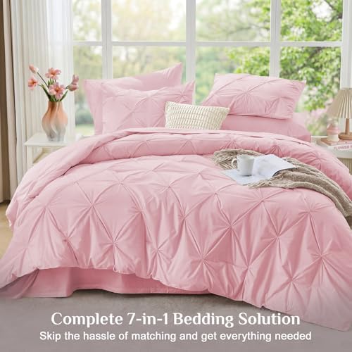 JOLLYVOGUE Oversized Queen Comforter Set 7 Pieces - Image 6