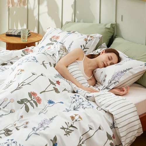 Bedsure Floral Comforter Full Size - Image 2