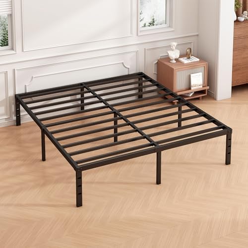 Hafenpo 12 Inch Queen Bed Frame, Under Bed Storage - Image 4