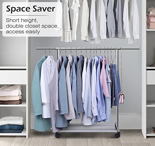 MISSLO Short Clothing Racks for Hanging Clothes - Image 2
