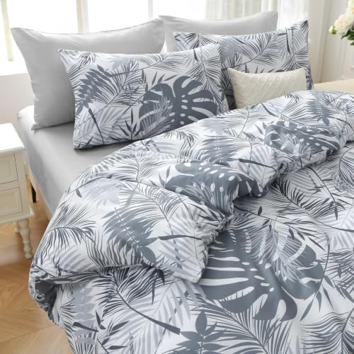Oversized Queen Comforter Set, 7-Piece Floral Bed in a Bag - Image 5