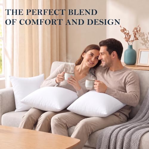 Utopia Bedding Throw Pillows, Decorative 24x24 Pillow Inserts - Image 5