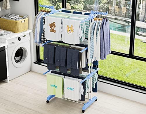 HOMIDEC Clothes Drying Rack, 4-Tier Foldable Drying Rack Clothing - Image 3