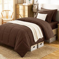 CozyLux Twin Comforter Set, 5-Piece Bed in a Bag by CozyLux