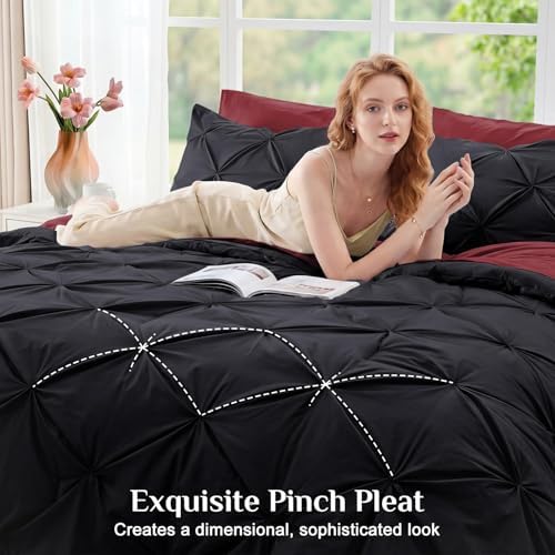 JOLLYVOGUE Twin Comforter Set 7 Pieces - Image 4
