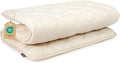 Japanese Floor Mattress, Roll Up Tatami Mat, Sleeping Pad, Shikibuton, CertiPUR-US Certified Foam Floor Bed Futon Mattress for Sleeping, Dormitory, Guest Bed, Designed in Japan(Queen)