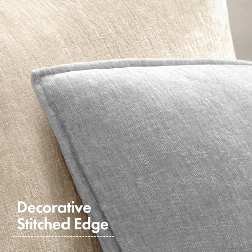 MIULEE Chenille Lumbar Throw Pillow Covers - Image 2