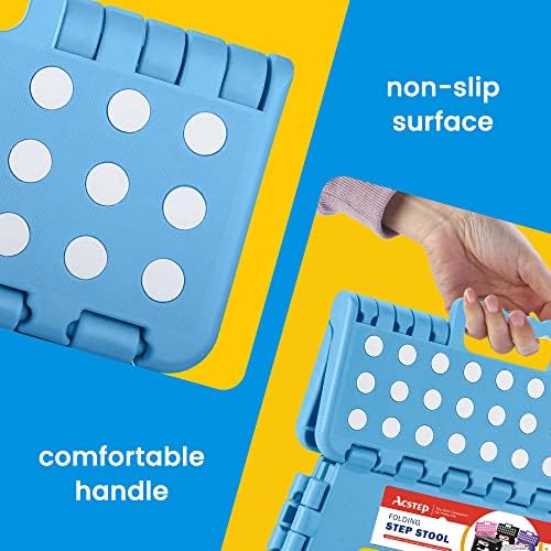 9 Inch Folding Step Stool for Kids and Adults, Holds 300 lb - Image 5
