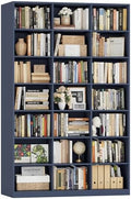 HOSTACK 86" H Triple Wide Bookshelf and Bookcase, 7 Tier Tall Bookshelf by HOSTACK
