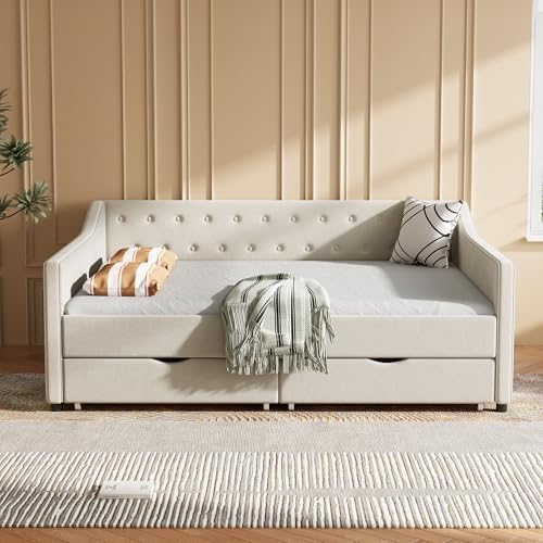 Upholstered Full Size Daybed - Image 3