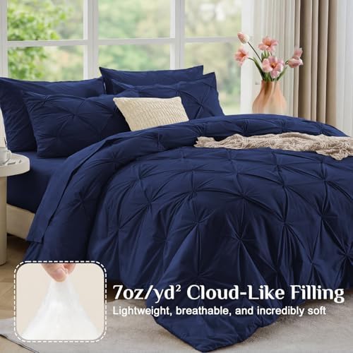 JOLLYVOGUE Queen Comforter Set 7 Pieces - Image 2